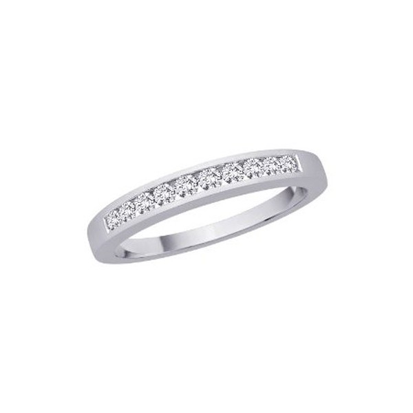 25 Carat Women Diamond Wedding Band Ring On 14k White Gold Jeenjewels