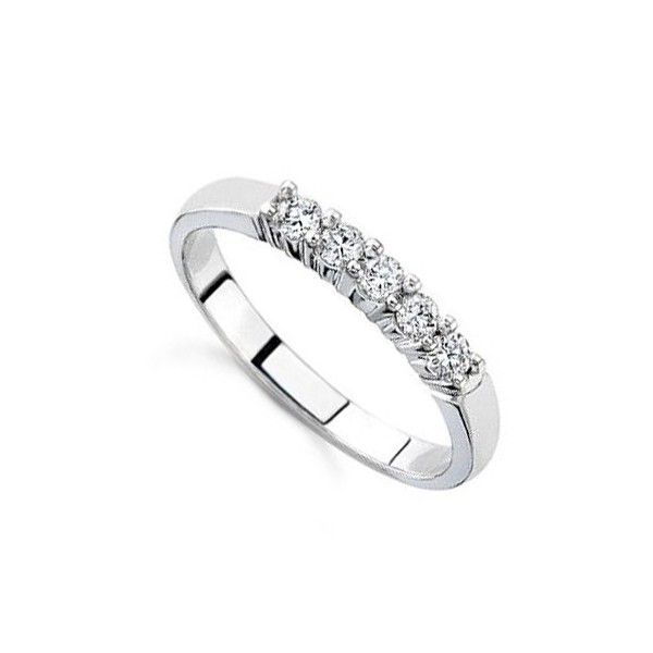 ... Bands  .25 Carat Diamond Women Wedding Ring Band on 14k White Gold
