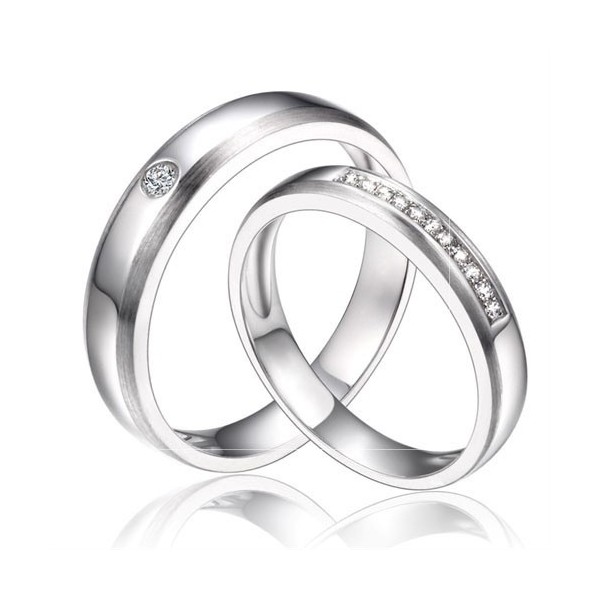 matching wedding rings silver