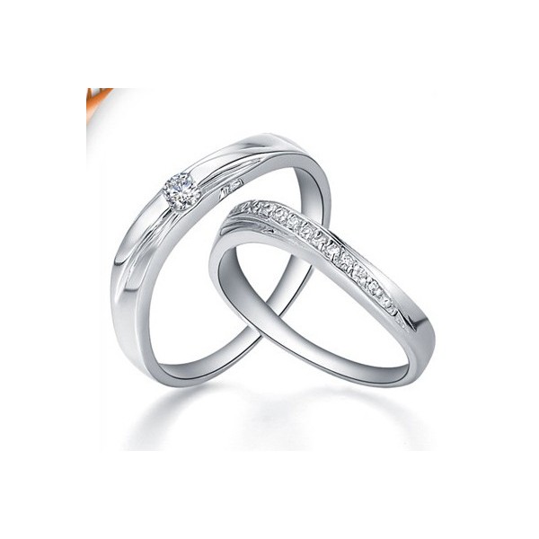 Magnetic Married Life Rings Diamond On Gold Jeenjewels