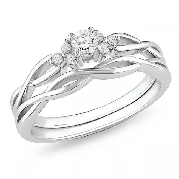 home bridal sets bridal sets precious diamond bridal ring set 0 25 