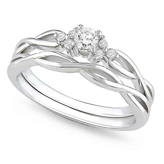 affordable weddings ring sets