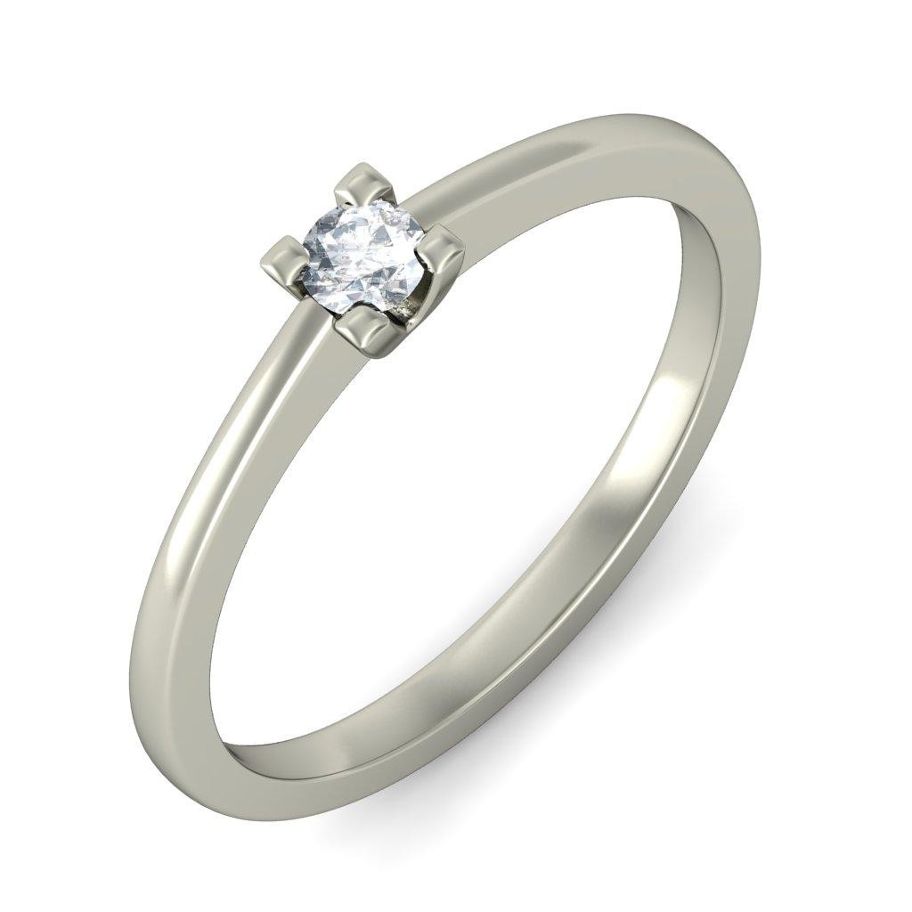 Enthralling Cheap Solitaire Wedding Ring 0 20 Carat Round Cut