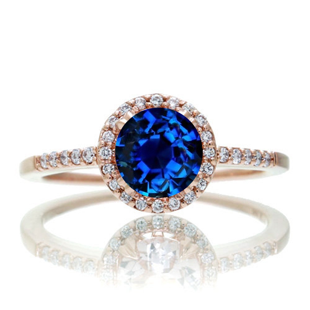 Vintage engagement rings sapphire
