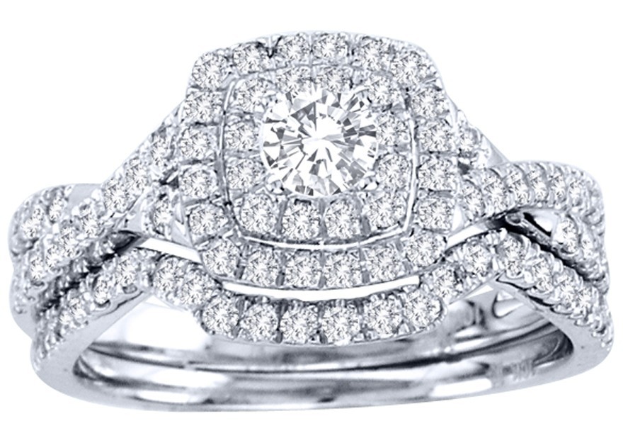 2 Carat Round Cut GIA Certified Diamond Luxurious Halo Cheap Diamond