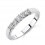 .25 Carat Diamond Wedding Band on 14k White Gold