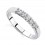 .25 Carat Diamond Wedding Band on 14k White Gold