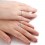 Satin finish Couples Diamond Wedding Ring Bands