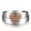 Luxurious and Unique, Couples Heart Wedding Band Rings