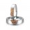 Luxurious and Unique, Couples Heart Wedding Band Rings