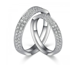 1 Carat Diamond Couples His and Her Rings Bands