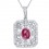 Vintage and Antique design 1.5 Carat Ruby Necklace for Women