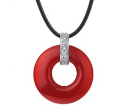 Agate necklace pendant for women 
