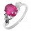 1.5 Carat Antique Ruby Gemstone Ring for Women