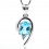 1 Carat Topaz solitaire Pendant Necklace for Women