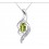 .5 Carats Peridot Necklace Pendant for Women on Sale