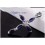 1 Carat Cross Sapphire Pendant Necklace on sale at cheap price for women