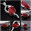 Red agate pendant necklace for women on sale