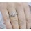 Inexpensive Wedding Trio Ring Set for Her with 1 Carat Diamond