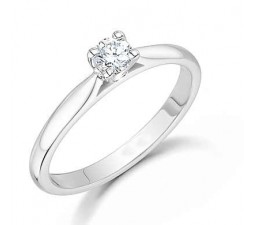 1/5 Carat Solitaire Round diamond engagement Ring