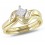 Closeout sale on Princess and Baguette Wedding Ring Set