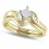 Closeout sale on Princess and Baguette Wedding Ring Set