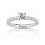 Beautiful Princess Diamond Engagement Ring on Sale