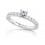 Beautiful Princess Diamond Engagement Ring on Sale