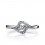 Designer Round solitaire Diamond engagemennt Ring