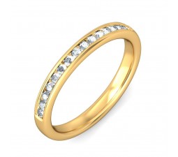 Beautiful Round Diamond Wedding Ring Band