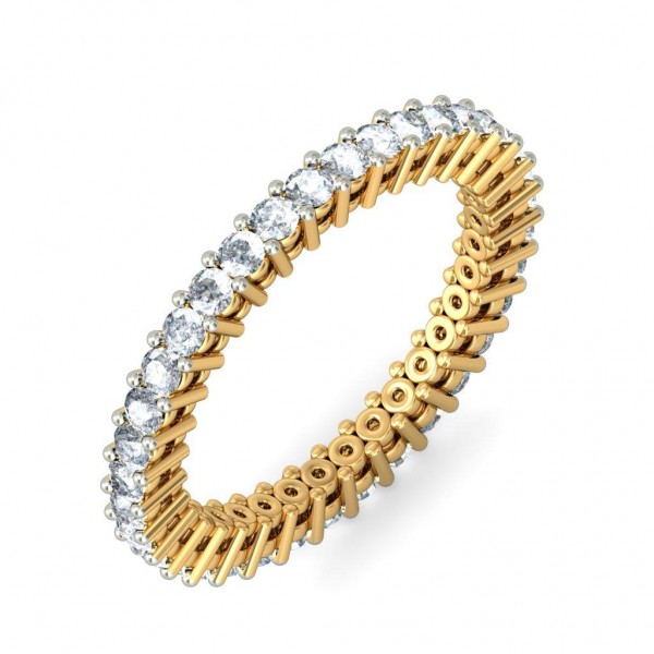 Luxurious 1 Carat Diamond Eternity Ring for Her - JeenJewels