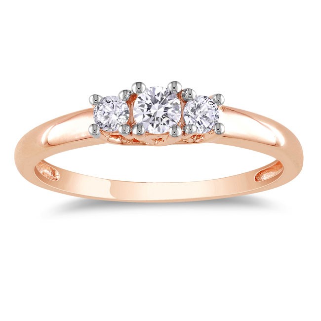 inexpensive gold engagement rings