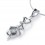1/4 Carat Diamond Pendant on 10k White Gold