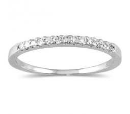 Affordable Round Diamond Wedding Ring with 1/4 Carat Round Diamonds