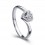 1/4 Carat Diamond Heart Shape Promise/Engagement Ring