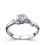 Beautiful Diamond Engagement Ring on 10k White Gold