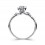 Beautiful Diamond Engagement Ring on 10k White Gold