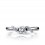 Beautiful Diamond Engagement Ring on 10k White Gold