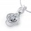 1/2 Carat Diamond Pendant on 18k White Gold