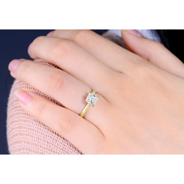 Solitaire Ring On - JeenJewels