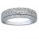 1 Carat Cubic Zirconia Wedding Ring Band for Women in White Gold over Sterling Silver