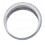 1 Carat Cubic Zirconia Wedding Ring Band for Women in White Gold over Sterling Silver