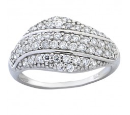 Beautiful 1 Carat Cubic Zirconium Wedding Ring Band for Women