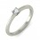 Closeout Sale on Round Diamond Solitaire Ring in White Gold