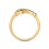 Heart Shape Diamond Ring for Her in Yellow Gold
