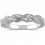 Antique Infinity design diamond Wedding Ring Band