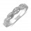 Antique Infinity design diamond Wedding Ring Band