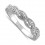Antique Infinity design diamond Wedding Ring Band