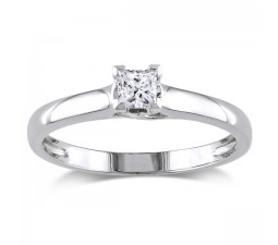 Half Carat beautiful Princess Solitaire Engagement Ring on Sale
