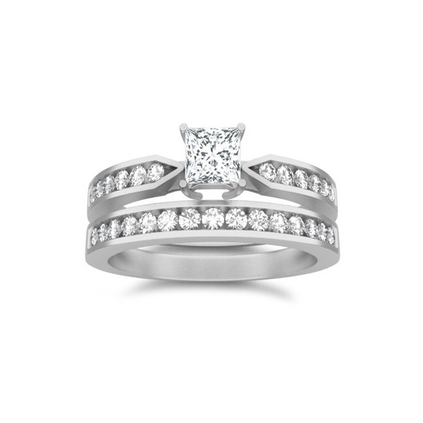 auditie zonde Sanctie Affordable Wedding Ring Set On - JeenJewels